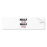 Half Colin Half Ninja Bumper Sticker