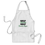 Half Currier Half Zombie Slayer aprons