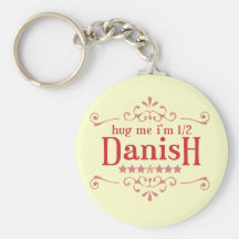 Half Danish Keychains