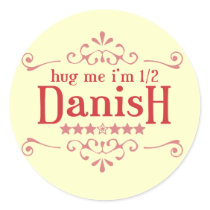 Half Danish Sticker