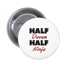 Half Devan Half Ninja Pin