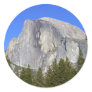 Half Dome In Yosemite National Park Great Mountain Round Stickers