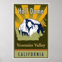 Half Dome Poster