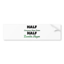Half Emergency Manager Half Zombie Slayer