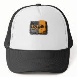 Half evil 333 trucker hat