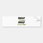 Half Farmer Half Rock Star Bumper Sticker