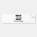 Half Farrier Half Zombie Slayer Bumper Stickers