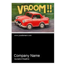 Half&Half Photo 087 - Vroom!! - Oil Business Cards
