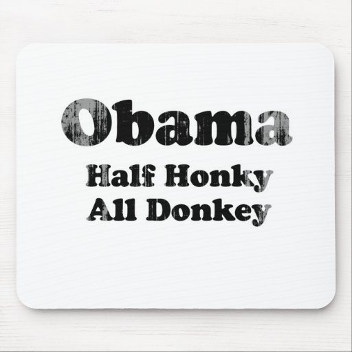Half Honky All Donkey Faded.png Mousepads