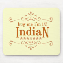 Half Indian Mousepad
