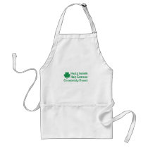 Half Irish Half German Completely Drunk Aprons