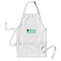 Half Irish Half Greek Totally Drunk Aprons