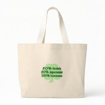 Half Irish half Japanese Totally Awesome Bag