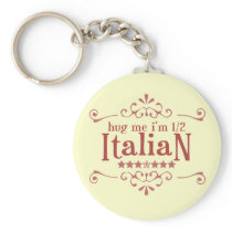 Half Italian Keychains