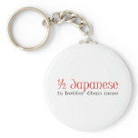 Half Japanese Keychain