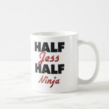 Half Jess Half Ninja Coffee Mug