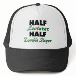 Half Lecturer Half Zombie Slayer hats
