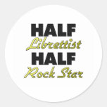 Half Librettist Half Rock Star Sticker