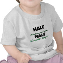 Half Manufacturing Engineer Half Zombie Slayer Tee Shirt