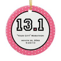 Half Marathon Ornament