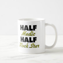 Half Medic Half Rock Star Mug
