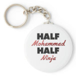 Half Mohammad Half Ninja keychains
