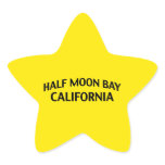 Half Moon Bay California Sticker