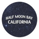Half Moon Bay California Sticker
