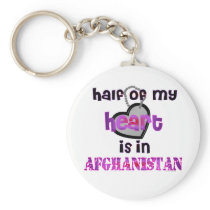 HALF MY HEART AFGHANISTAN KEYCHAINS