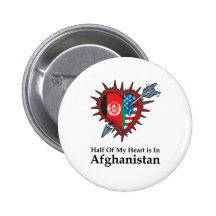 Half Of My Heart Is In Afghanistan Button