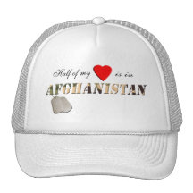 Half of my Heart is in Afghanistan Hat
