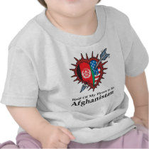 Half Of My Heart Is In Afghanistan T Shirt