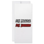 Half Paralegal Half Superhero rack cards