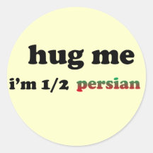 Half Persian Stickers