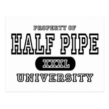 Half Pipe University Post Cards