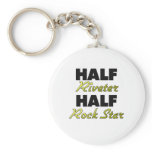 Half Riveter Half Rock Star keychains