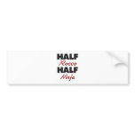 Half Rocco Half Ninja bumper stickers