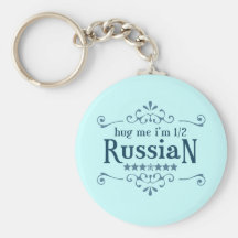 Half Russian Keychains