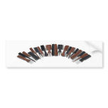 HalfCircleCombs030811 Bumper Sticker
