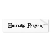 Halfling Farmer Bumper Sticker