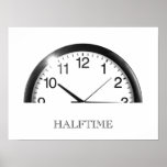 "HALFTIME" PRINT