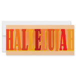 Hallelujah Bookmark Rack Card