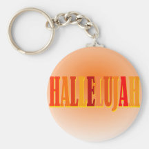 Hallelujah Keychain
