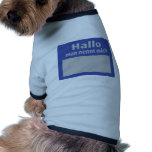 hallo man nennt mich icon pet clothes