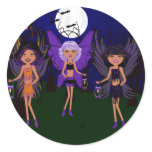 Hallow Sisters -Halloween Gothic Faeries Sticker