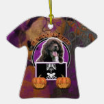 Hallowee, - Just a Lil Spooky - Cocker Spaniel Ornament