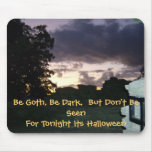 Halloweeen Night of Darkness Mouse Pad