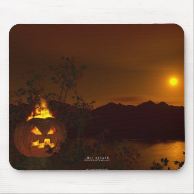 Halloween 08 mouse mats by 3dartwork