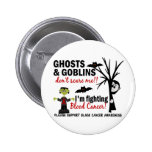 Halloween 1 Blood Cancer Warrior Pinback Button