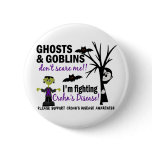 Halloween 1 Crohn's Disease Warrior buttons